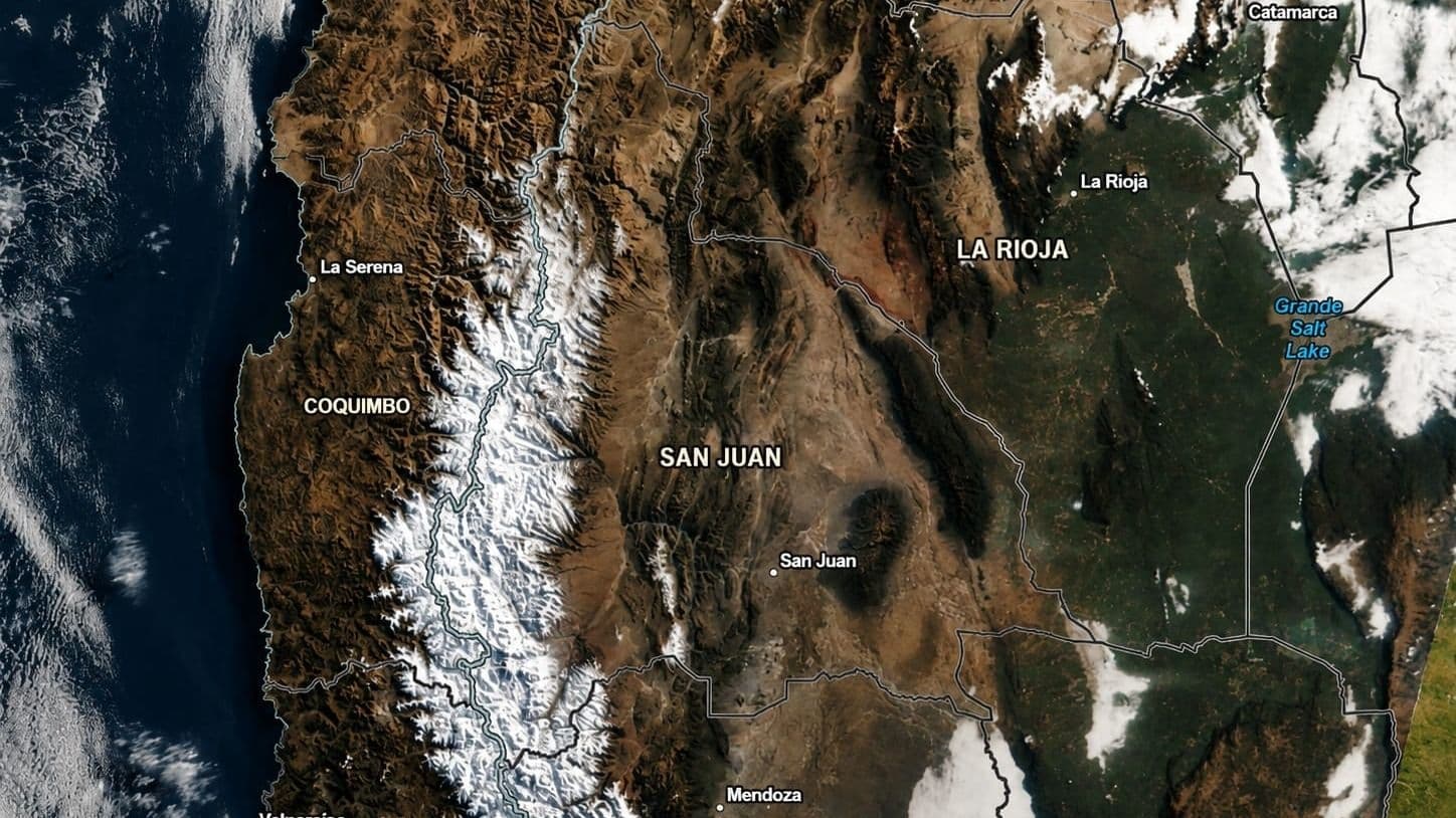 La nieve en la cordillera: un alivio momentáneo para San Juan